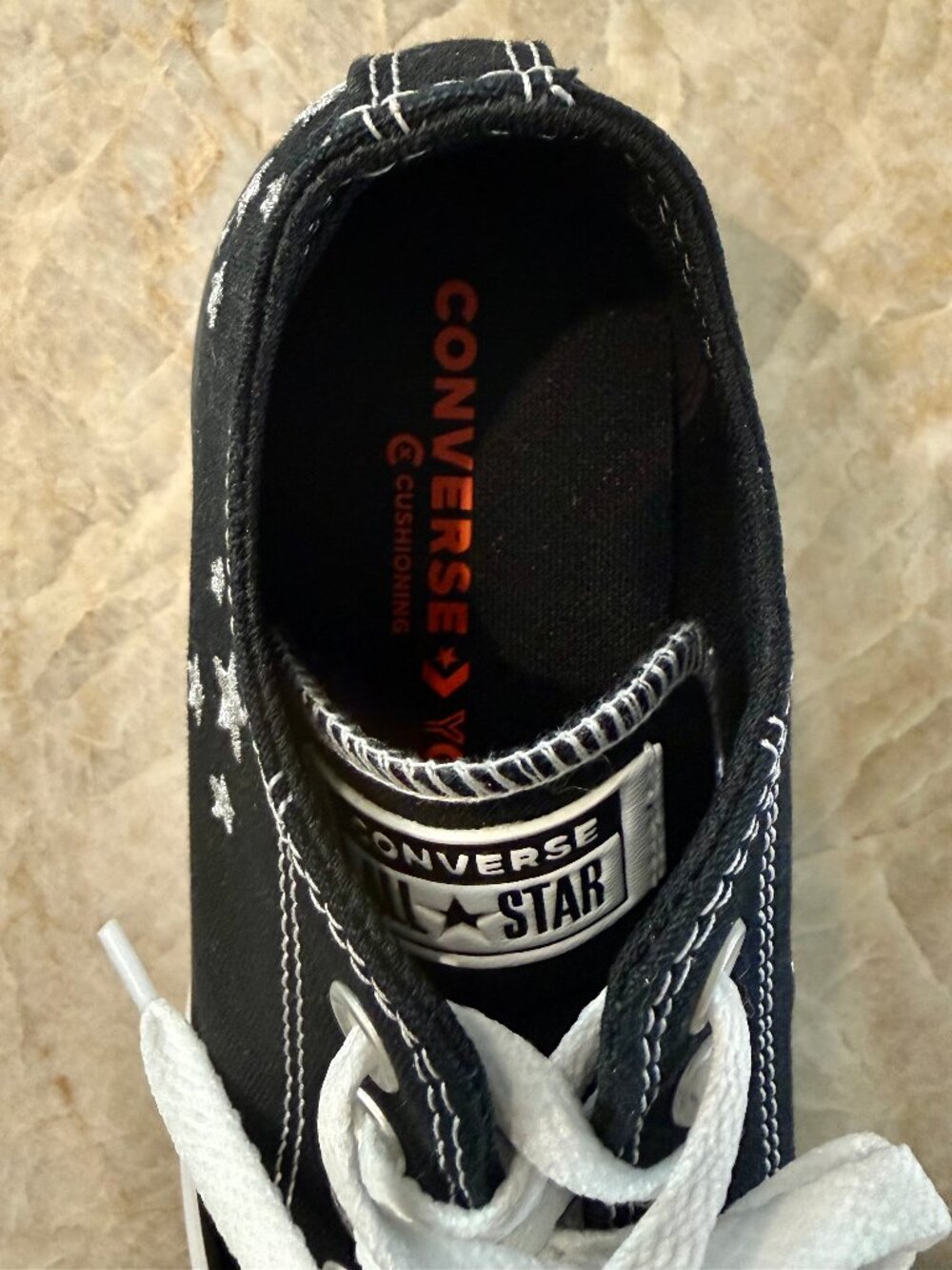 Converse Custom Chuck Taylor All Star Low Top Sneakers  6.5 - Picture 6 of 7